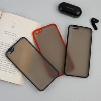 قاب PC مات محافظ لنز دار iPhone 6 Plus / 6s Plus