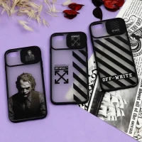 قاب محافظ لنز دار کشویی طرحدار پسرانه iPhone 7/8 سری B