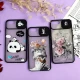 قاب آیفون iPhone 7 Plus / iPhone 8 Plus طرح دار دخترانه سری B محافظ لنزدار کشویی