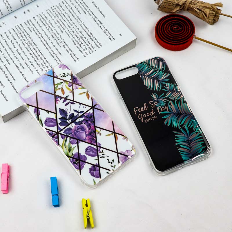 قاب طرح کاشی iPhone 7 Plus / 8 Plus