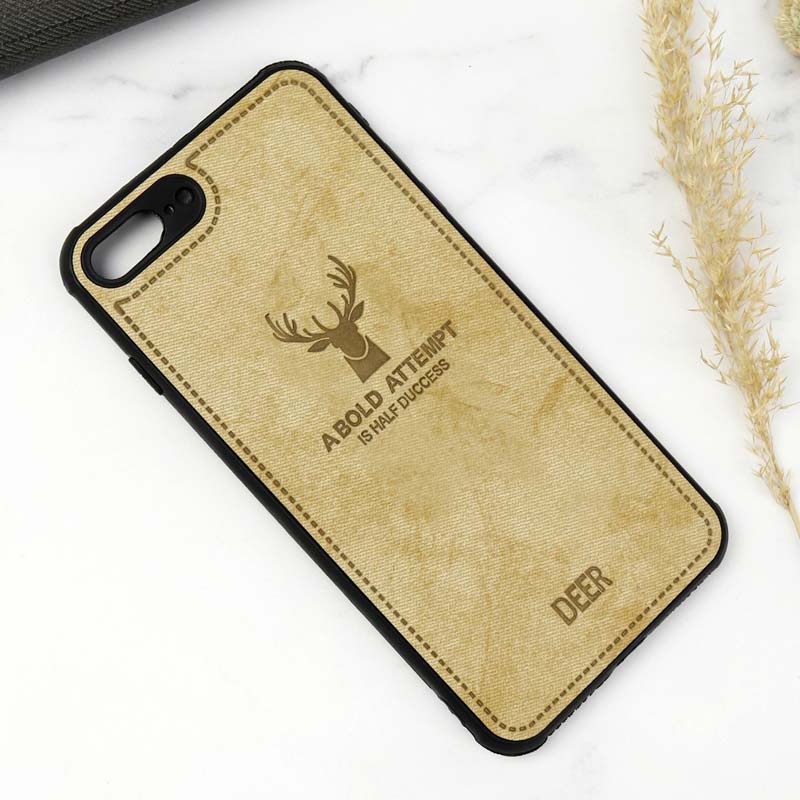 قاب چرمی طرح گوزن iPhone 7 Plus / 8 Plus