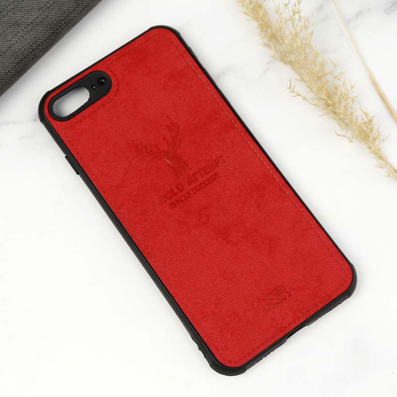 قاب چرمی طرح گوزن iPhone 7 Plus / 8 Plus