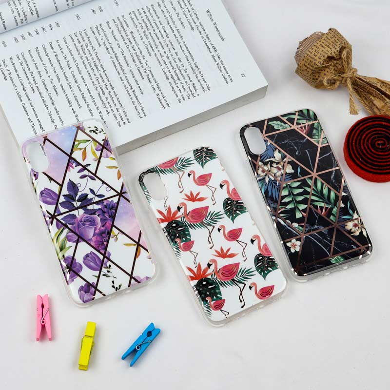 قاب آیفون iPhone X / XS طرح کاشی