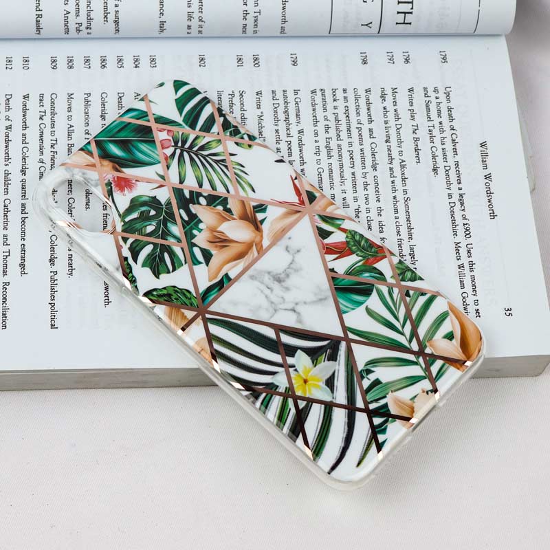 قاب طرح کاشی iPhone XS Max