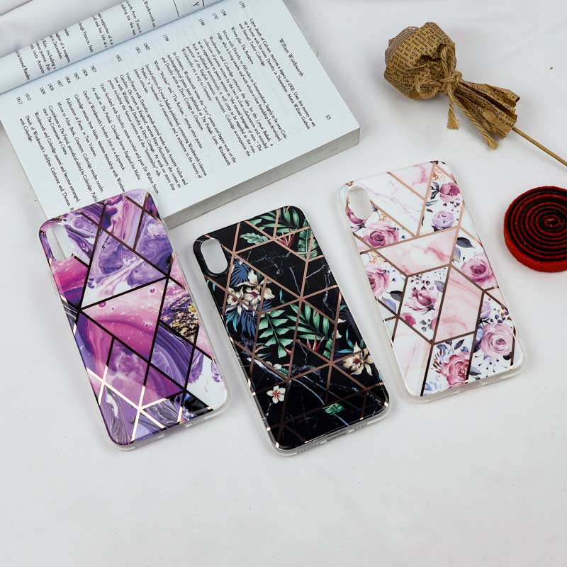 قاب طرح کاشی iPhone XS Max