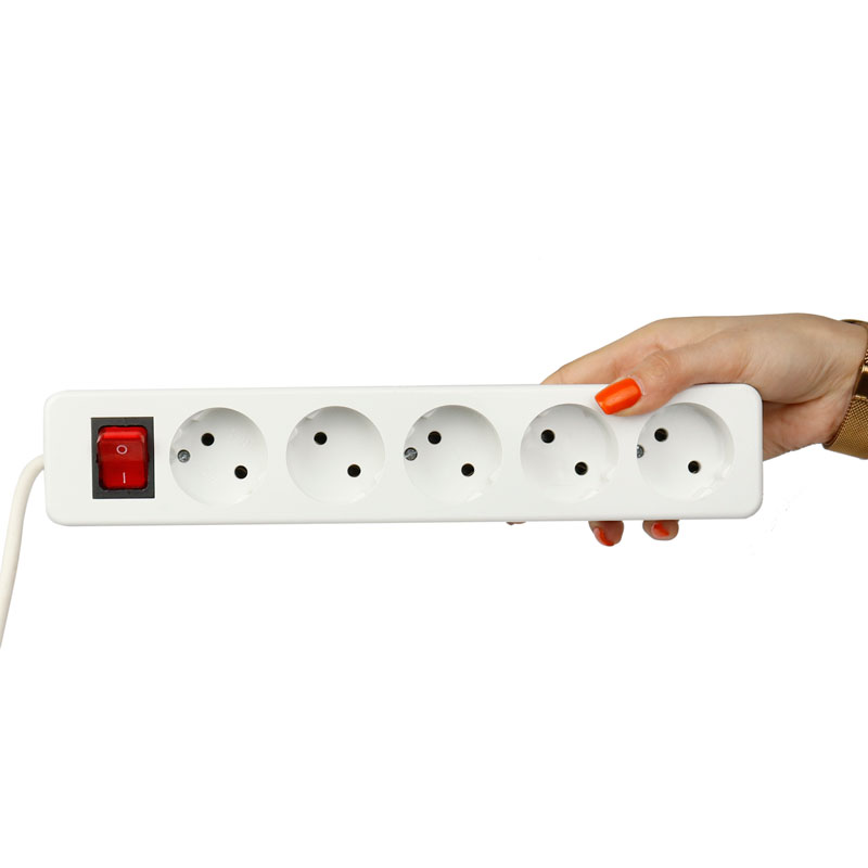 چند راهی 5 خانه برق الکترو فاز Electro Faz با کابل 7 متری