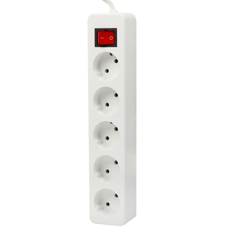 چند راهی 5 خانه برق الکترو فاز Electro Faz با کابل 7 متری
