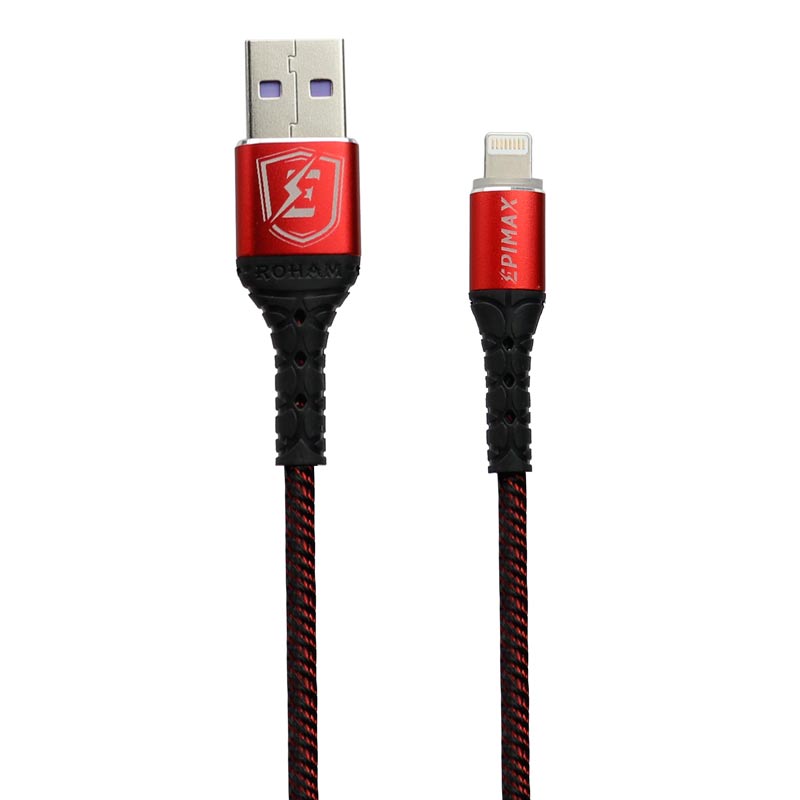 کابل آیفونی فست شارژ Epimax EC-09 5A 1.2m