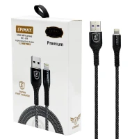 کابل آیفونی فست شارژ Epimax EC-09 Premium 5A 1.2m