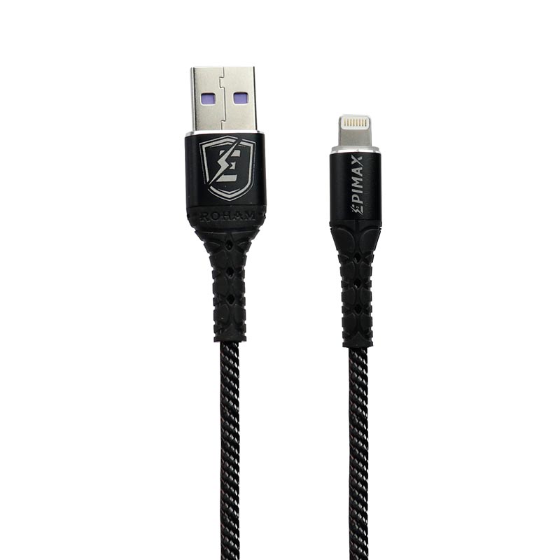 کابل آیفونی فست شارژ Epimax EC-09 Premium 5A 1.2m