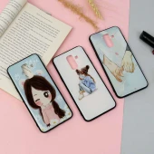 قاب فانتزی برجسته دخترانه سامسونگ A6 Plus سری 16