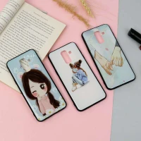 قاب فانتزی برجسته دخترانه سامسونگ A6 Plus سری 16