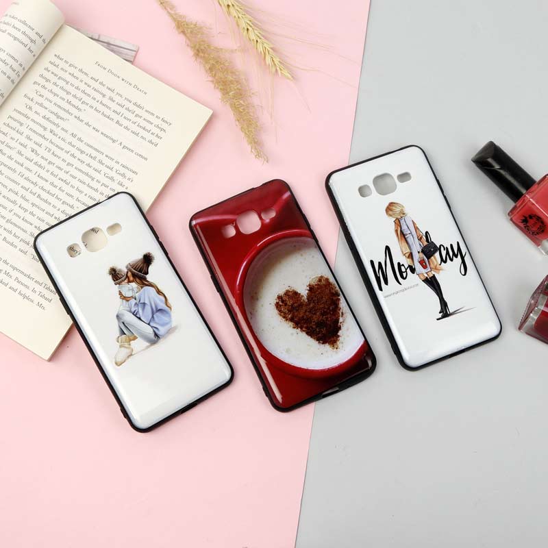 قاب فانتزی برجسته دخترانه سامسونگ Galaxy Grand Prime سری 16