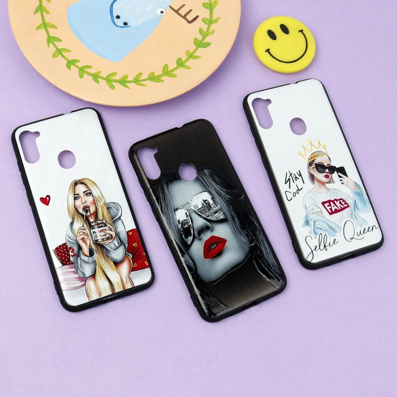 قاب فانتزی برجسته دخترانه سامسونگ M11 سری 6