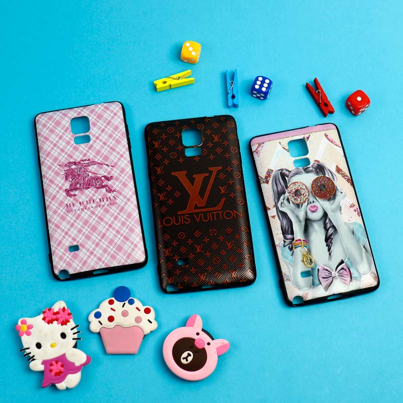 قاب فانتزی برجسته دخترانه سامسونگ Note 4 سری 3