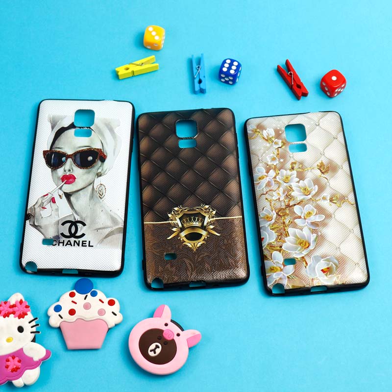 قاب فانتزی برجسته دخترانه سامسونگ Note 4 سری 3