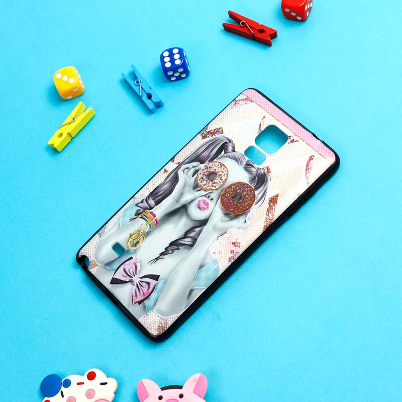 قاب فانتزی برجسته دخترانه سامسونگ Note 4 سری 3