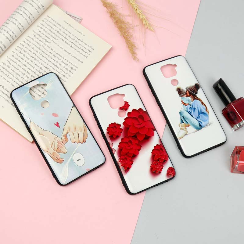 قاب فانتزی برجسته دخترانه شیائومی Redmi Note 9 سری 16