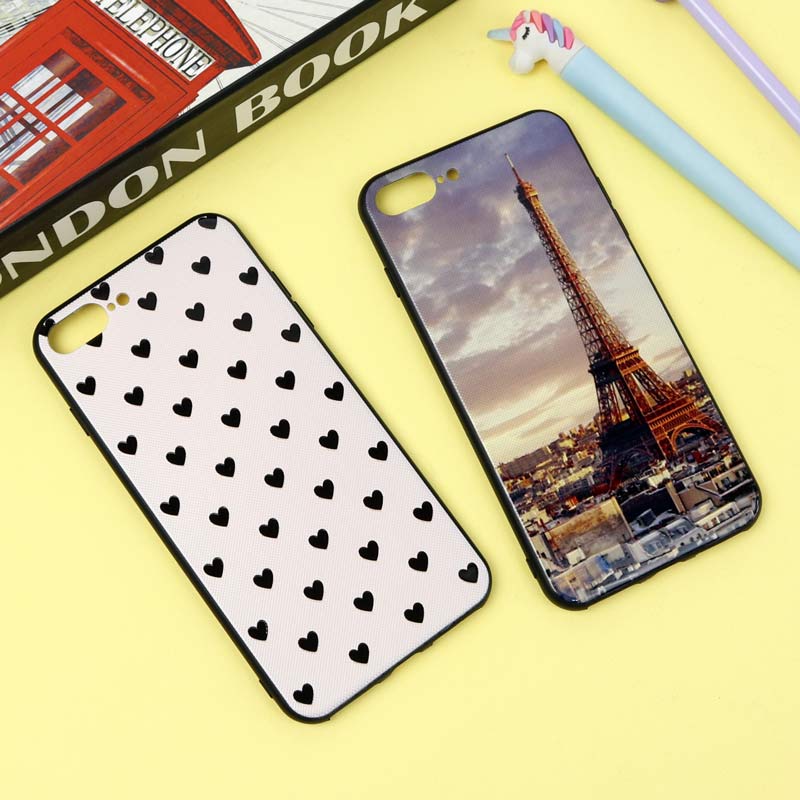 قاب فانتزی برجسته دخترانه آیفون iPhone 7 Plus / 8 Plus سری 7