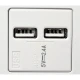 چند راهی 3 خانه Fox ZA214 با کابل 3 متری + شارژر USB