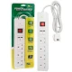 چند راهی 3 خانه Fox ZA214 با کابل 3 متری + شارژر USB