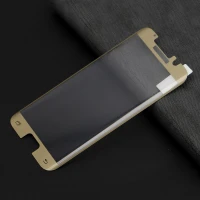 گلس تمام چسب Samsung S6 Edge طلایی