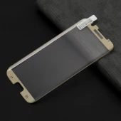 گلس تمام چسب Samsung S7 Edge طلایی