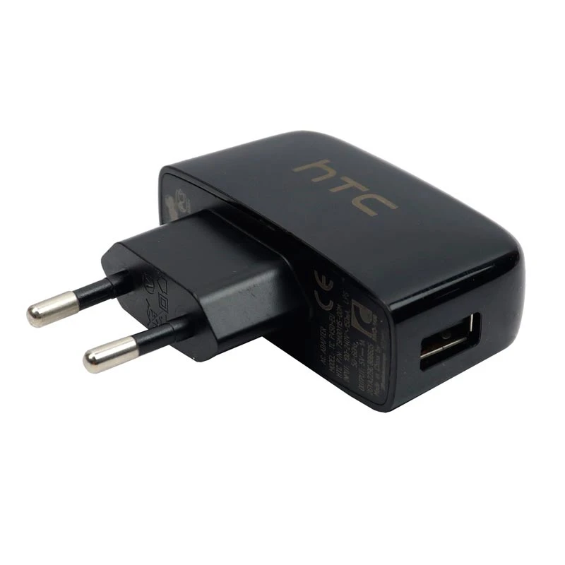 شارژر دیواری HTC 1A + کابل میکرو یو اس بی