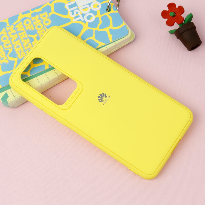 قاب طرح سیلیکونی Huawei P40 Pro