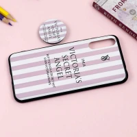 قاب فانتزی برجسته + پاپ سوکت طرح ویکتوریا هواوی Y8p سری D