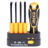 ست پیچ گوشتی و میخ کش 8 عددی اینکو Ingco AKISD0901