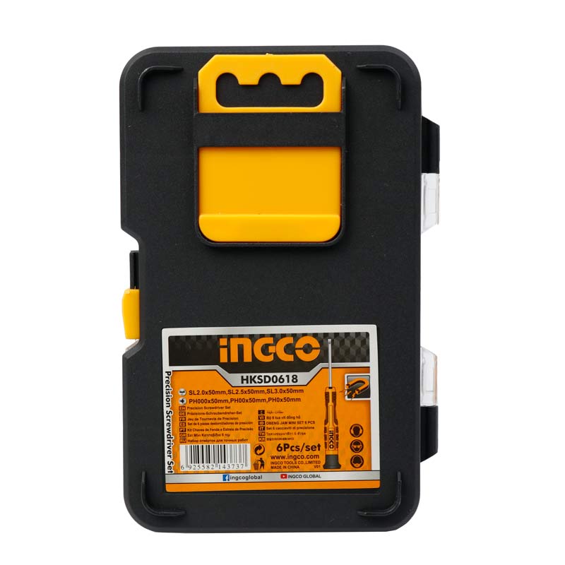 ست پیچ گوشتی 6 عددی اینکو Ingco HKSD0618