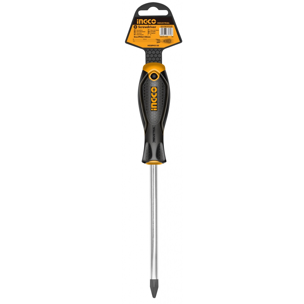 پیچ گوشتی چهارسو اینکو Ingco HS28PH2150 150*6mm