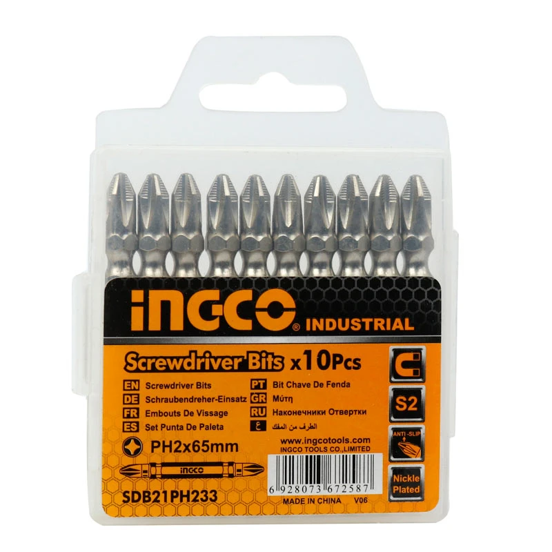ست سری پیچ گوشتی دو سر چهار سو اینکو Ingco SDB21PH233