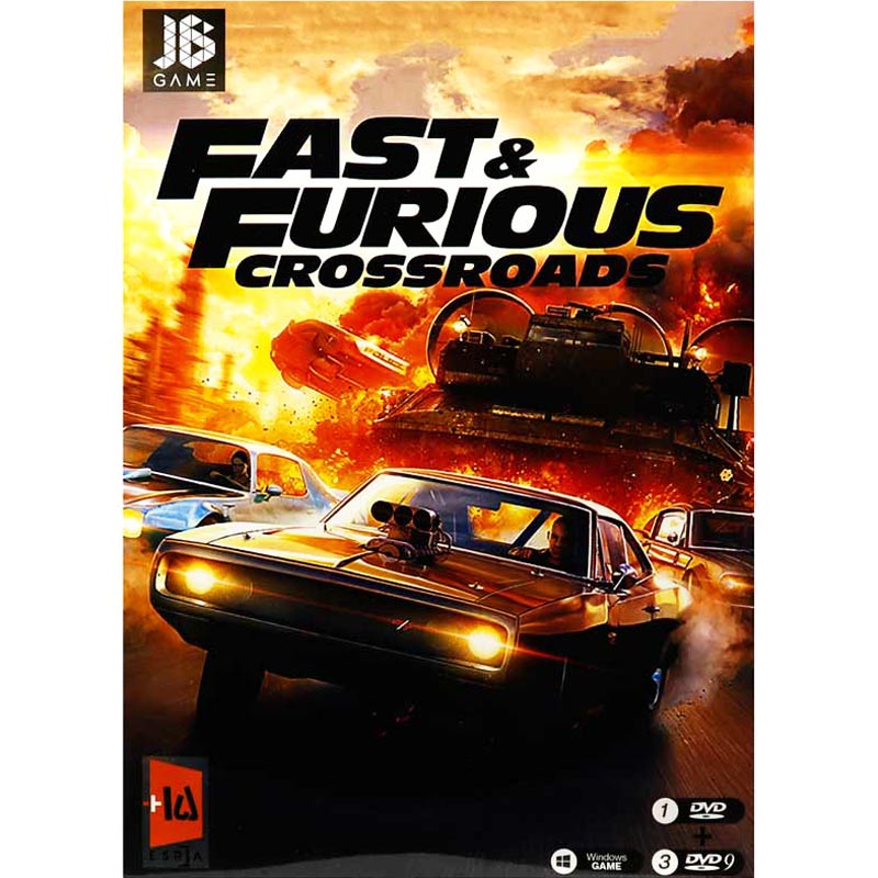 بازی Fast & Furious CrossRoads 3DVD9+1DVD JB-TEAM مناسب برای PC