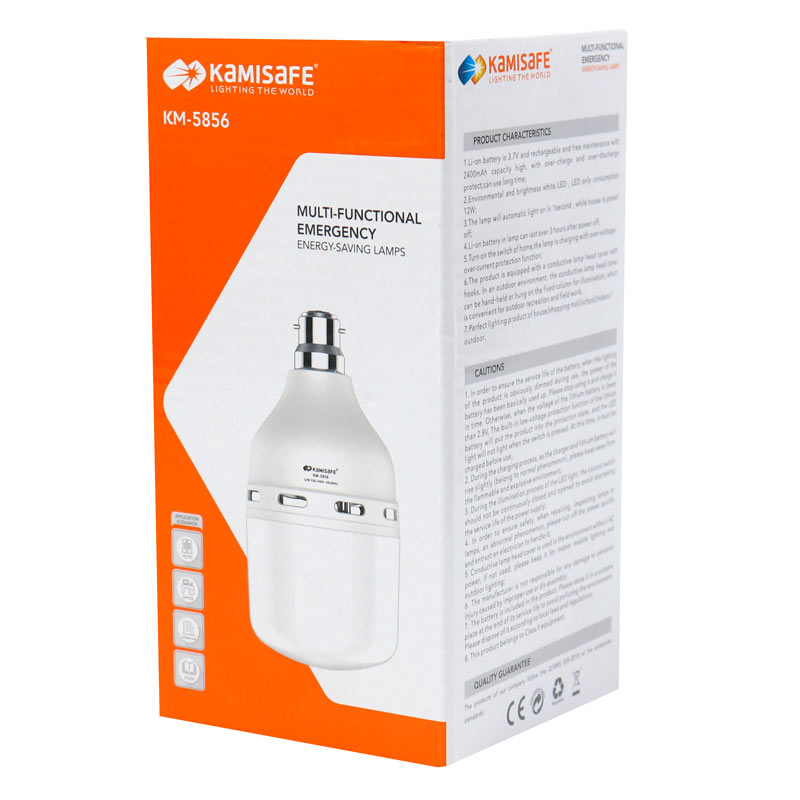 لامپ آویزدار شارژی Kamisafe KM-5856