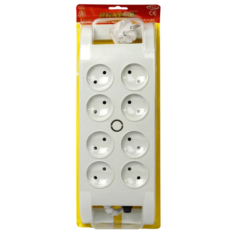 چند راهی برق فیوز دار خیام الکتریک مدل KH8024