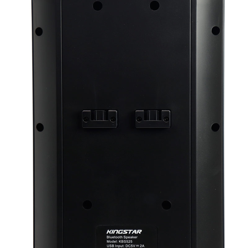 اسپیکر چمدانی بلوتوثی رم و فلش خور KingStar KBS525 + میکروفون