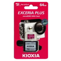رم میکرو 64 گیگ کیوکسیا Kioxia EXCERIA A1 U3 V30 C10 100MB/s + خشاب