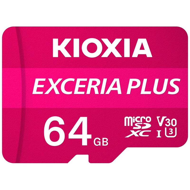 رم میکرو 64 گیگ کیوکسیا Kioxia EXCERIA A1 U3 V30 C10 100MB/s + خشاب