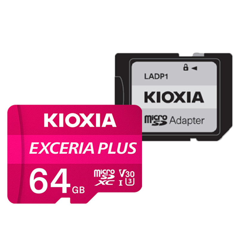 رم میکرو 64 گیگ کیوکسیا Kioxia EXCERIA A1 U3 V30 C10 100MB/s + خشاب
