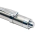 چراغ قوه استیل باتری خور 140mm