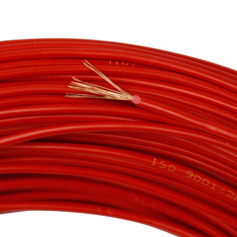 سیم برق افشان 0.5*1 لینکو حلقه 100 متری