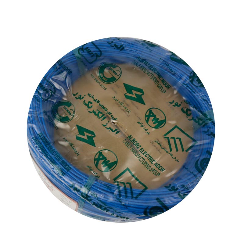 سیم برق افشان 0.75*1 لینکو حلقه 100 متری