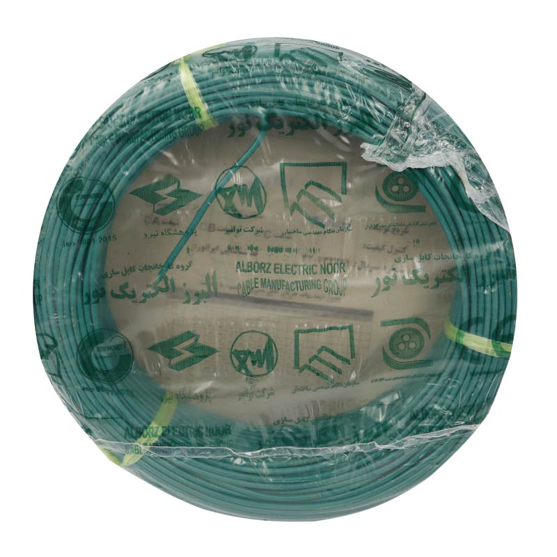 سیم برق افشان 1.5*1 لینکو حلقه 100 متری