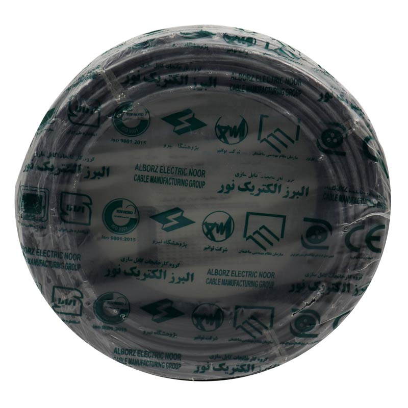 سیم برق افشان 10*1 لینکو حلقه 100 متری