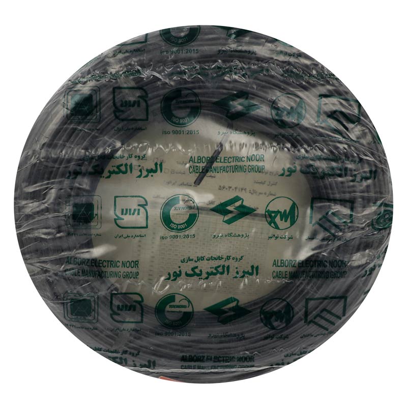 سیم برق افشان 4*1 لینکو حلقه 100 متری