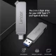 فلش 64 گیگ لکسار Lexar JumpDrive D30c OTG Type-C USB3.1