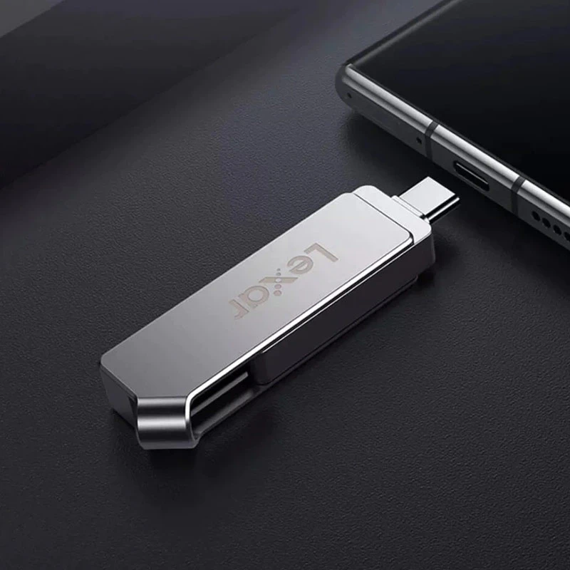 فلش 64 گیگ لکسار Lexar JumpDrive D30c OTG Type-C USB3.1