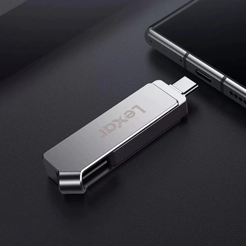 فلش 32 گیگ لکسار Lexar JumpDrive D30c OTG Type-C USB3.1